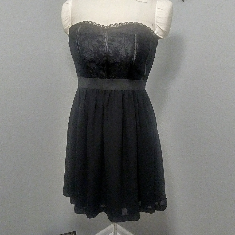 👗 👗 Elle Black cocktail party dress - Picture 2 of 7